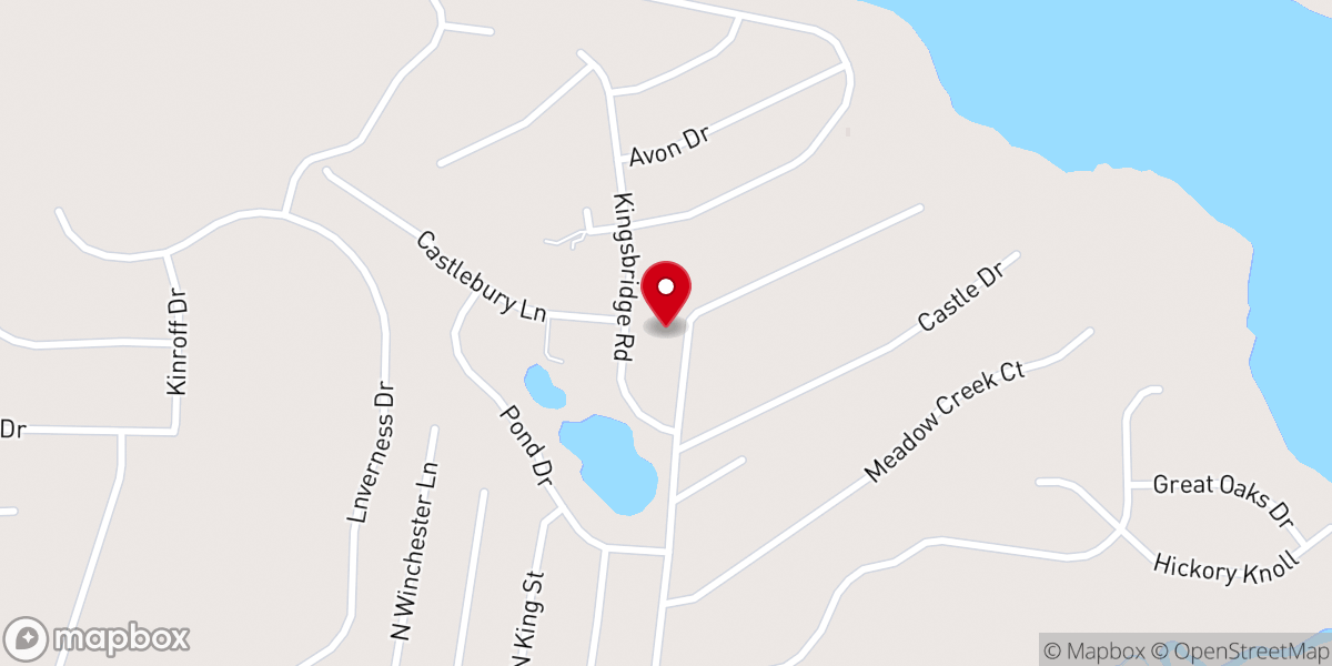 Map showing location of Wedding Ceremonies