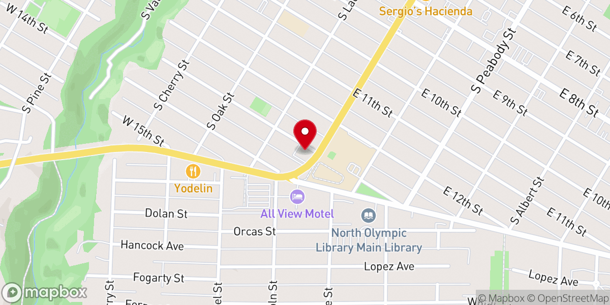 Map showing location of St. Matthew Lutheran Church - LCMS