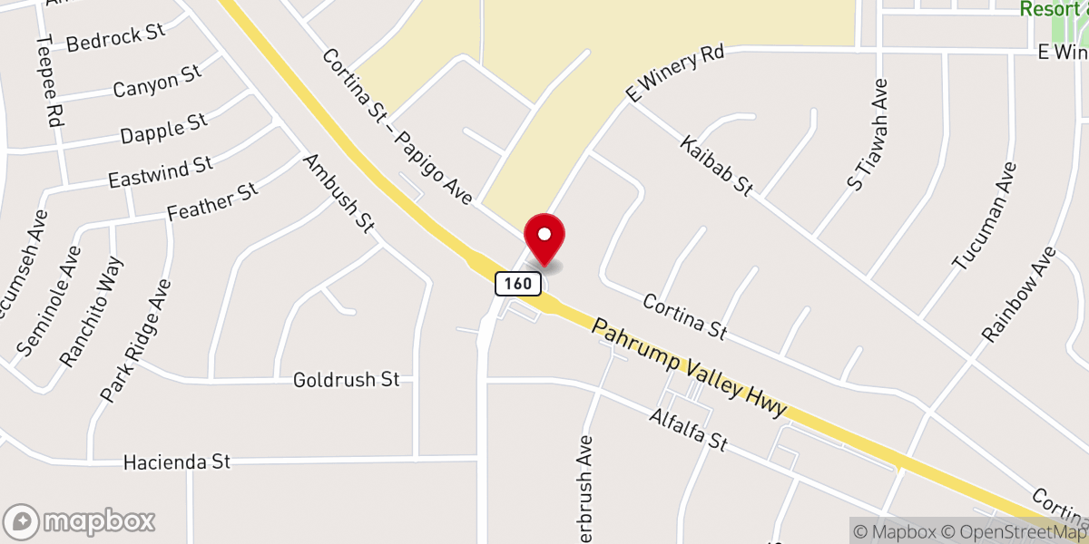 Map showing location of It Is Finished Ministries