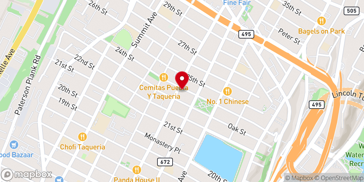 Map showing location of Salvation Door Pentecostal Church of God
