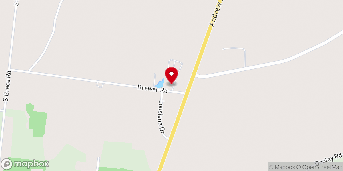 Map showing location of Amish Country Store