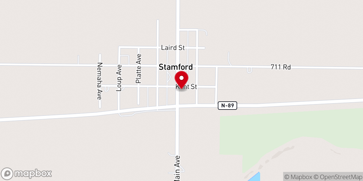 Map showing location of Community Bank | A Division of First State Bank