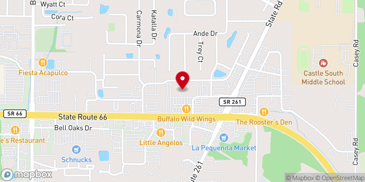 Map showing location of Redemption Community Church