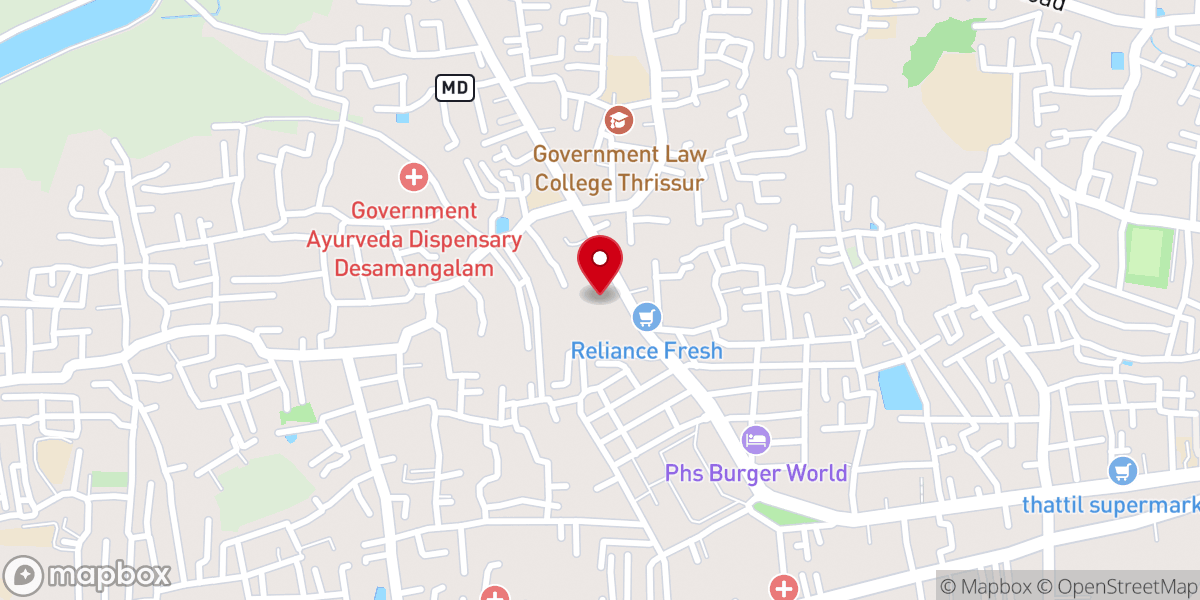 Map showing location of St. Mary's Assumption Church