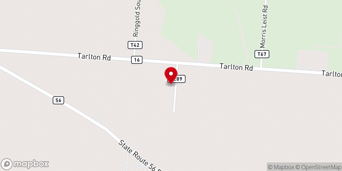 Map showing location of Lewis James S