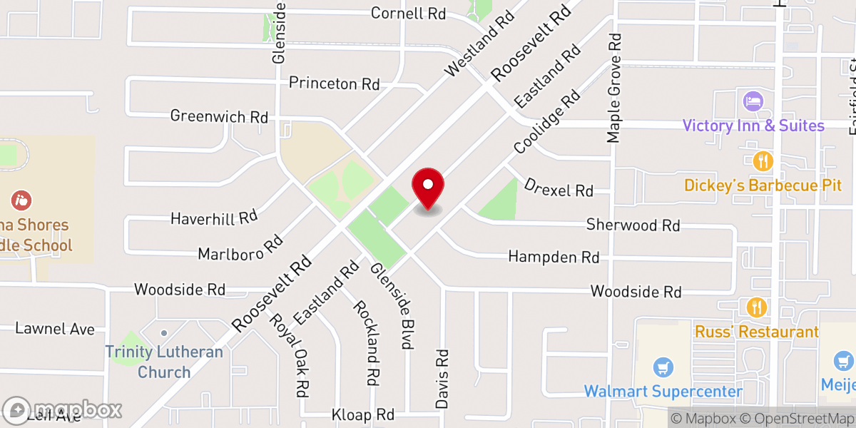 Map showing location of Maranatha Bible and Missionary Conference Inc