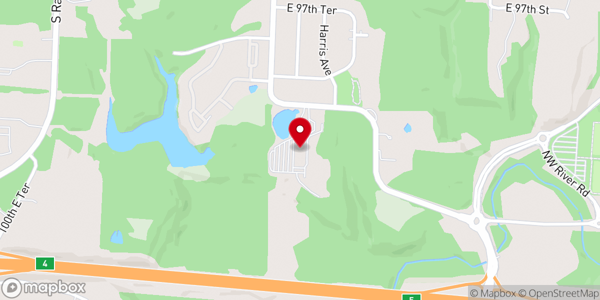 Map showing location of World Revival Church