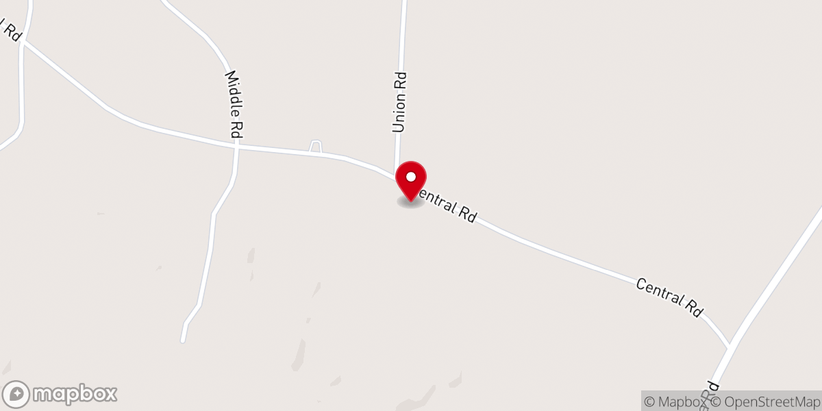 Map showing location of Union United Methodist Church
