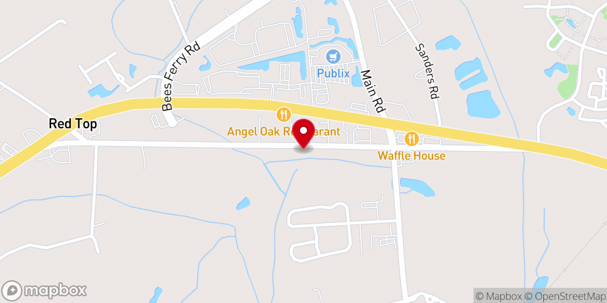 Map showing location of St Marks Ume Church