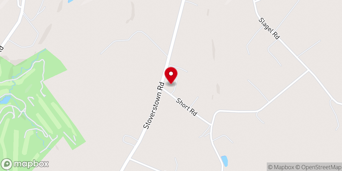 Map showing location of St Paul's United Church of Christ