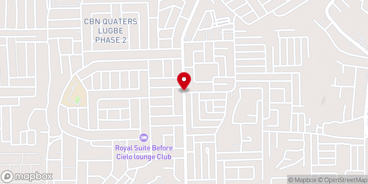 Map showing location of FOURSQUARE GOSPEL CHURCH