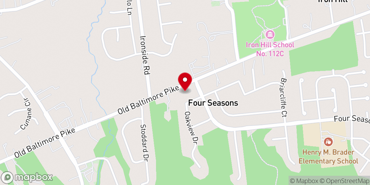 Map showing location of Pleasant Valley Church