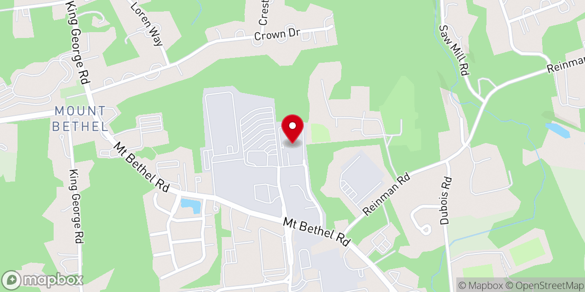 Map showing location of Mission Baptist Church:The Stream