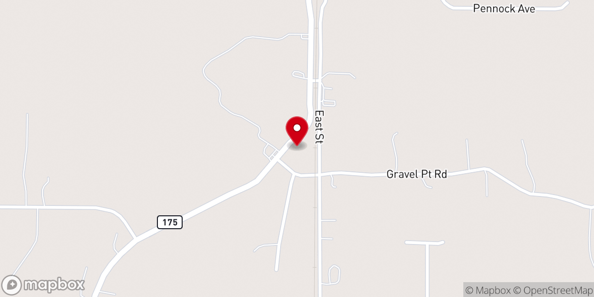 Map showing location of De Soto Fire District