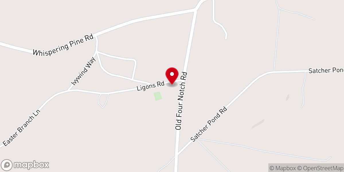 Map showing location of Faith Outreach Christian Center