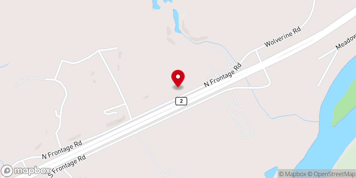 Map showing location of Sauk Valley Community Church