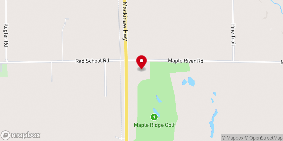 Map showing location of Zion Christian Fellowship