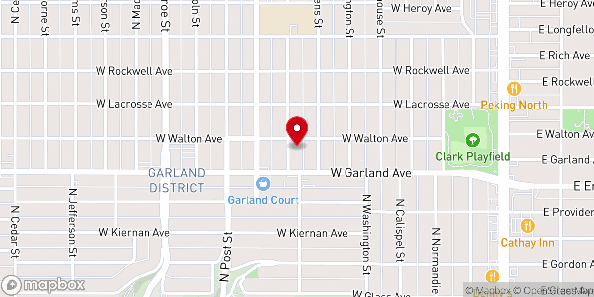 Map showing location of Fowler United Methodist Church
