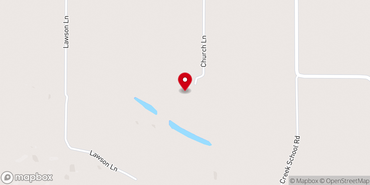 Map showing location of 530 Church Ln