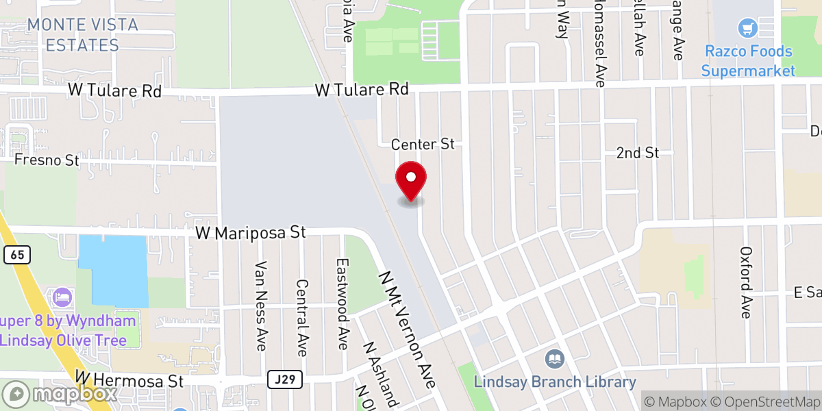 Map showing location of La Iglesia De Dios De La Profecia