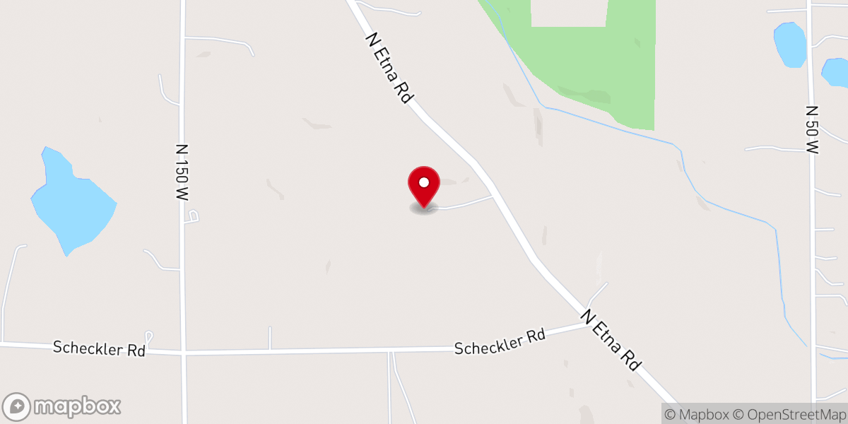 Map showing location of Longenbaugh Ronald E