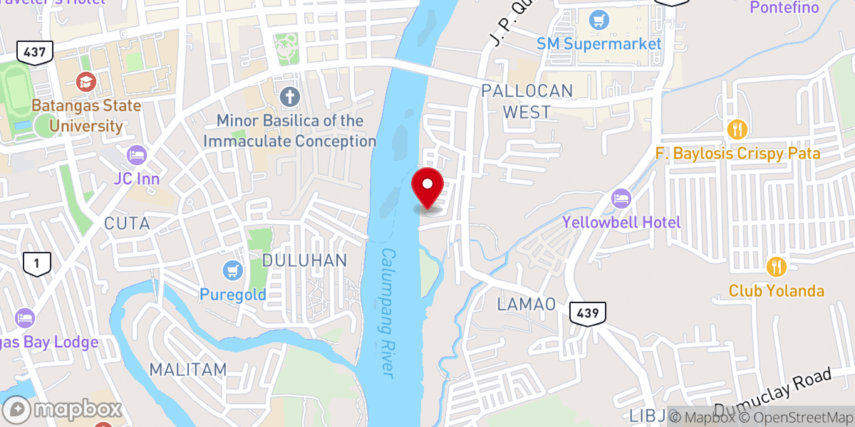 Map showing location of Pillar and Ground of Truth Baptist Church
