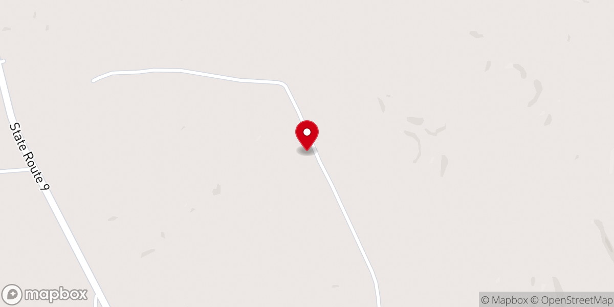 Map showing location of Good Grove Church