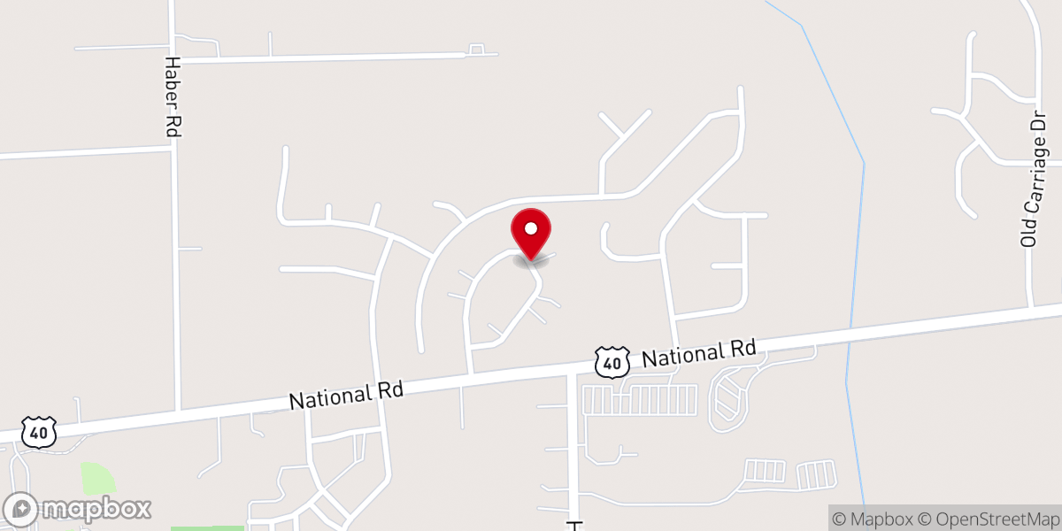 Map showing location of Faith Deliverance Church of God in Christ of Dayton