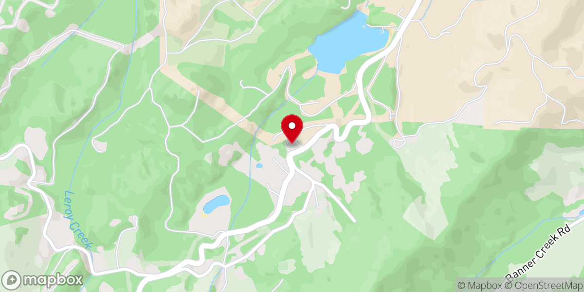 Map showing location of Arbor Dale Presbyterian Church
