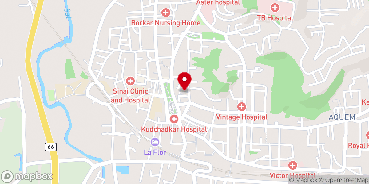 Map showing location of New Jerusalem Ministries
