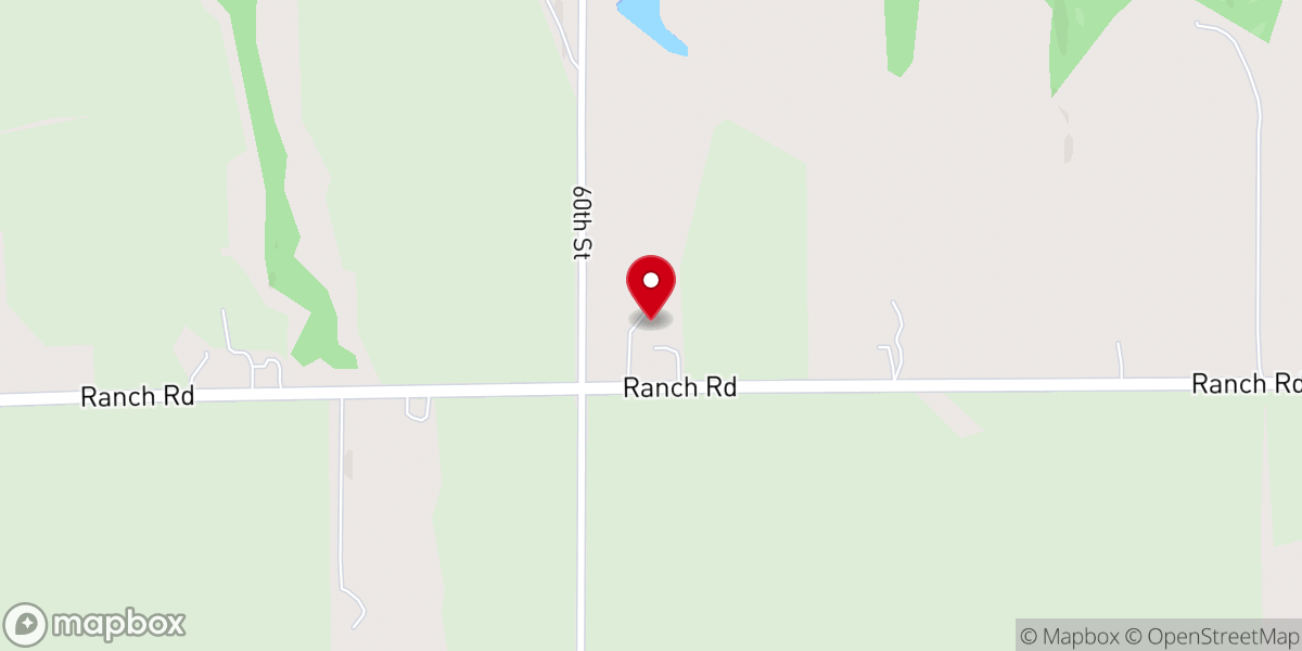 Map showing location of Rock Hill Windmill