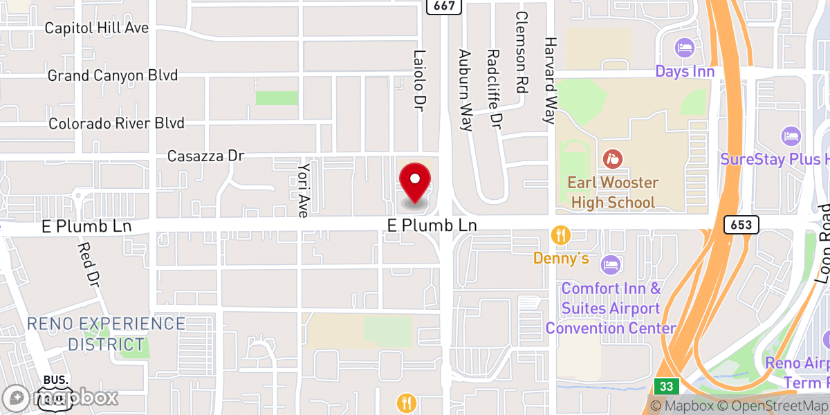 Map showing location of Saint Therese Church of the Little Flower