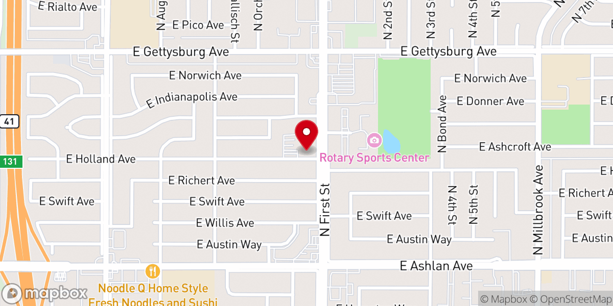 Map showing location of Truth Tabernacle