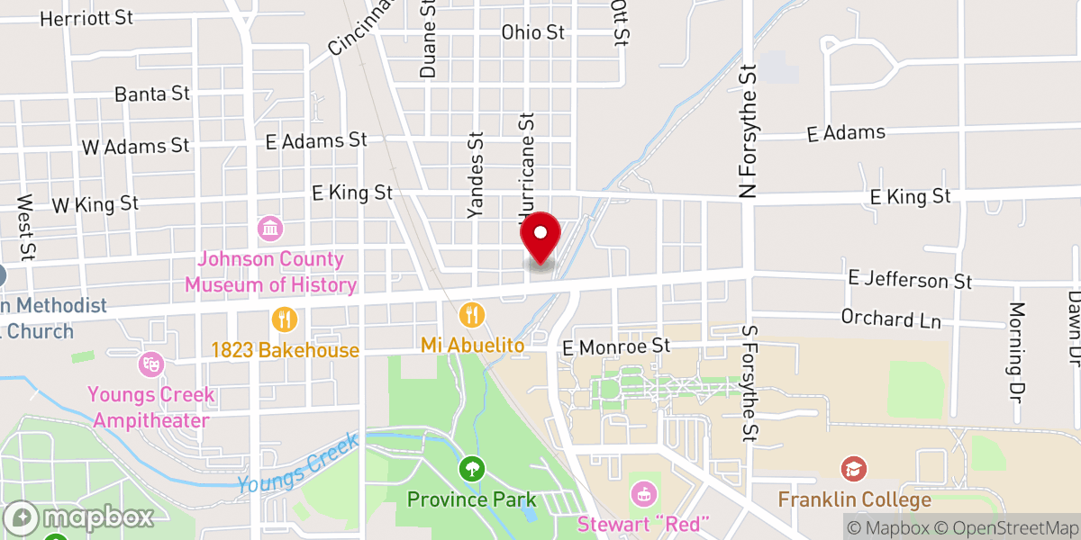 Map showing location of The Church of God