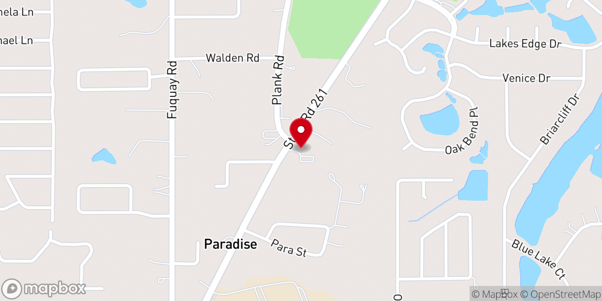 Map showing location of Townsend Bible Church
