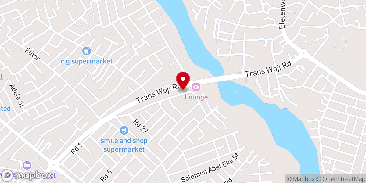 Map showing location of RCCG ROYAL ASSEMBLY ZONE