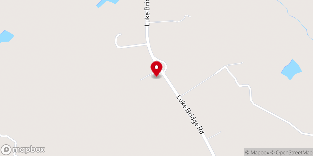 Map showing location of Old Time Gospel Church