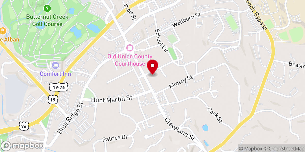Map showing location of Neighbor’s Hand