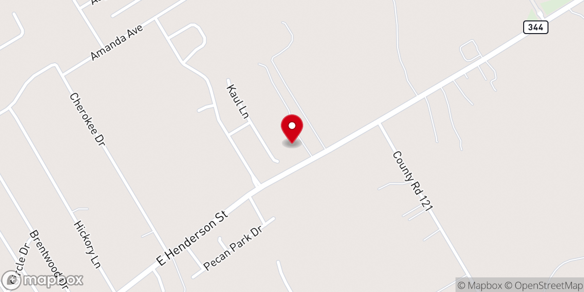 Map showing location of Greater Life Church