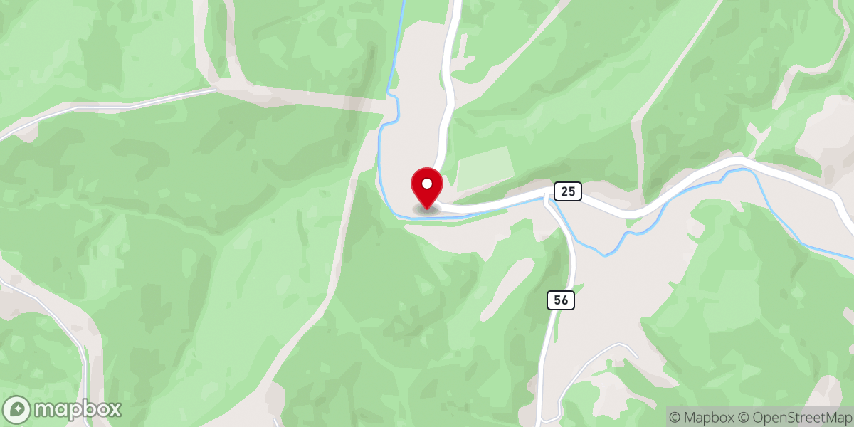 Map showing location of Union Mission Church