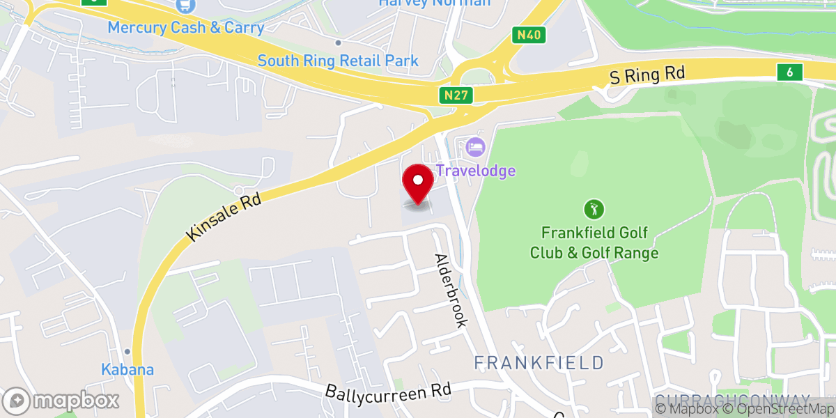 Map showing location of RCCG Inspiration House