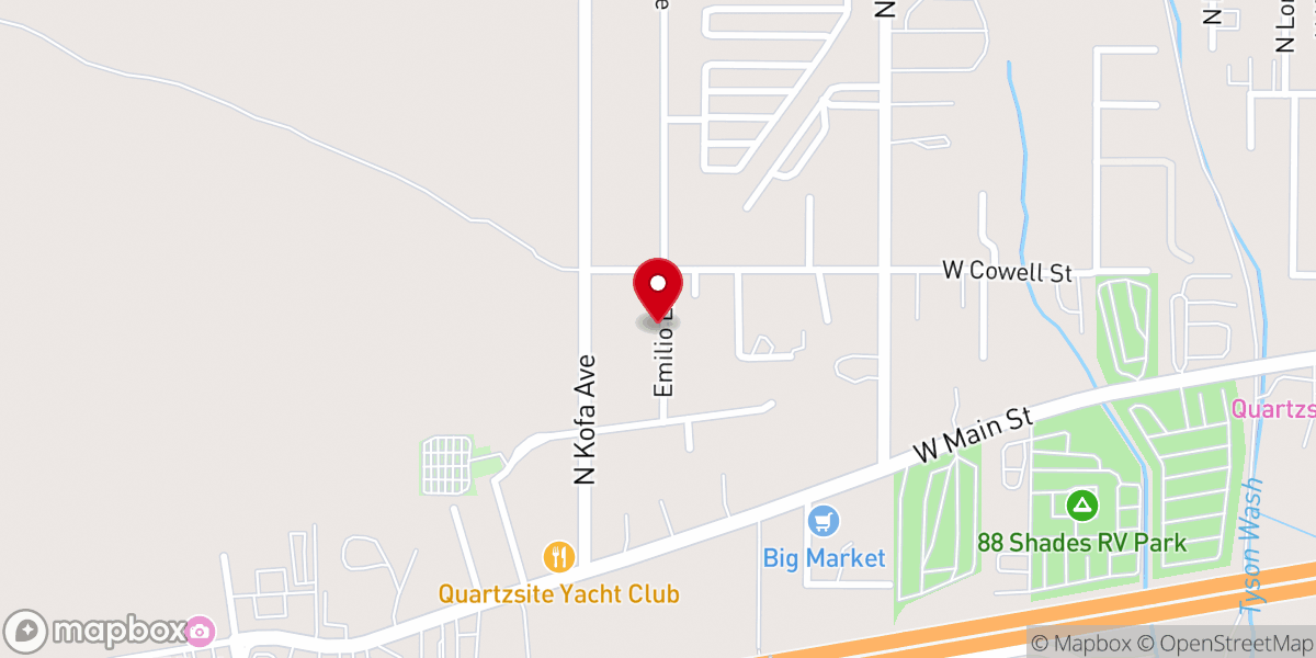 Map showing location of Church Of Christ