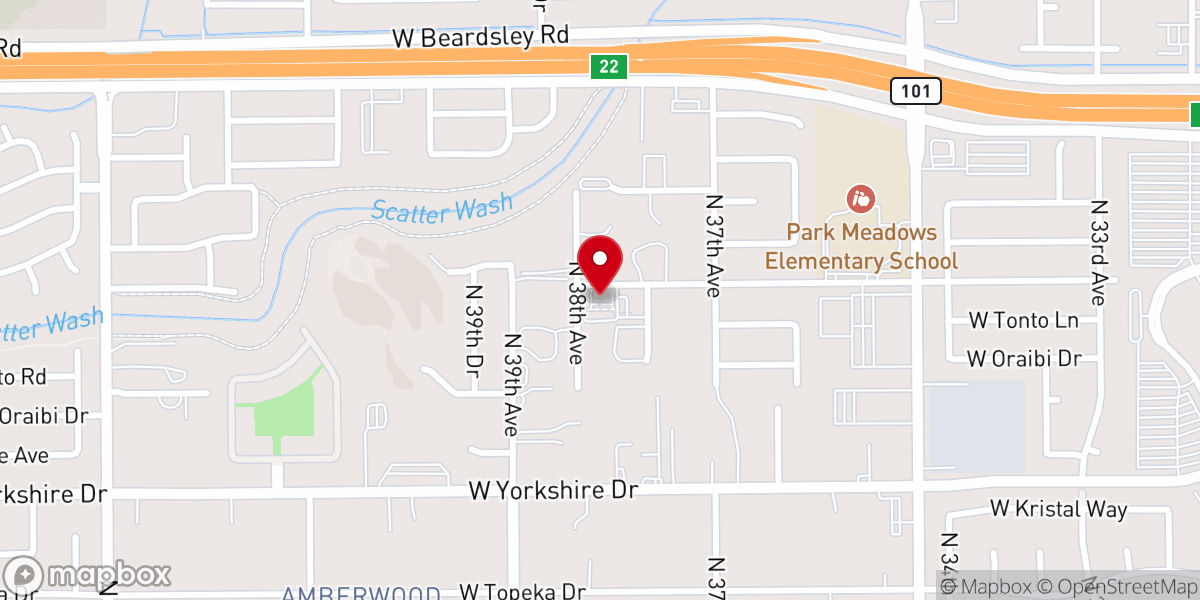 Map showing location of St. John the Baptist Romanian Orthodox Church
