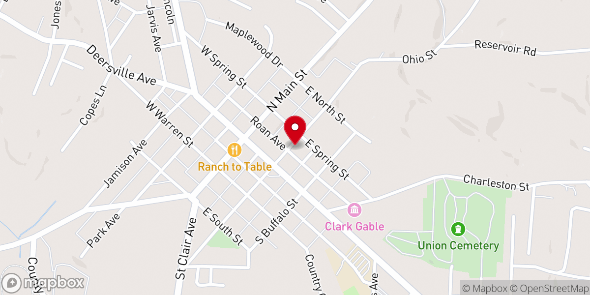 Map showing location of Apostolic Church of God