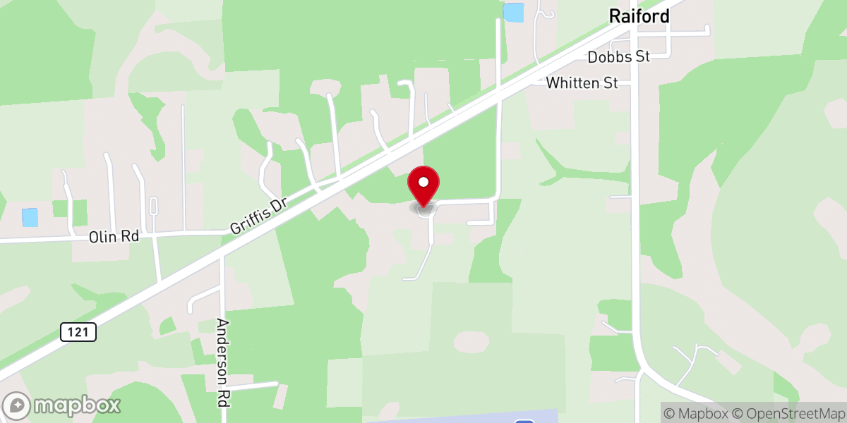 Map showing location of Magnolia Missionary Baptist Church