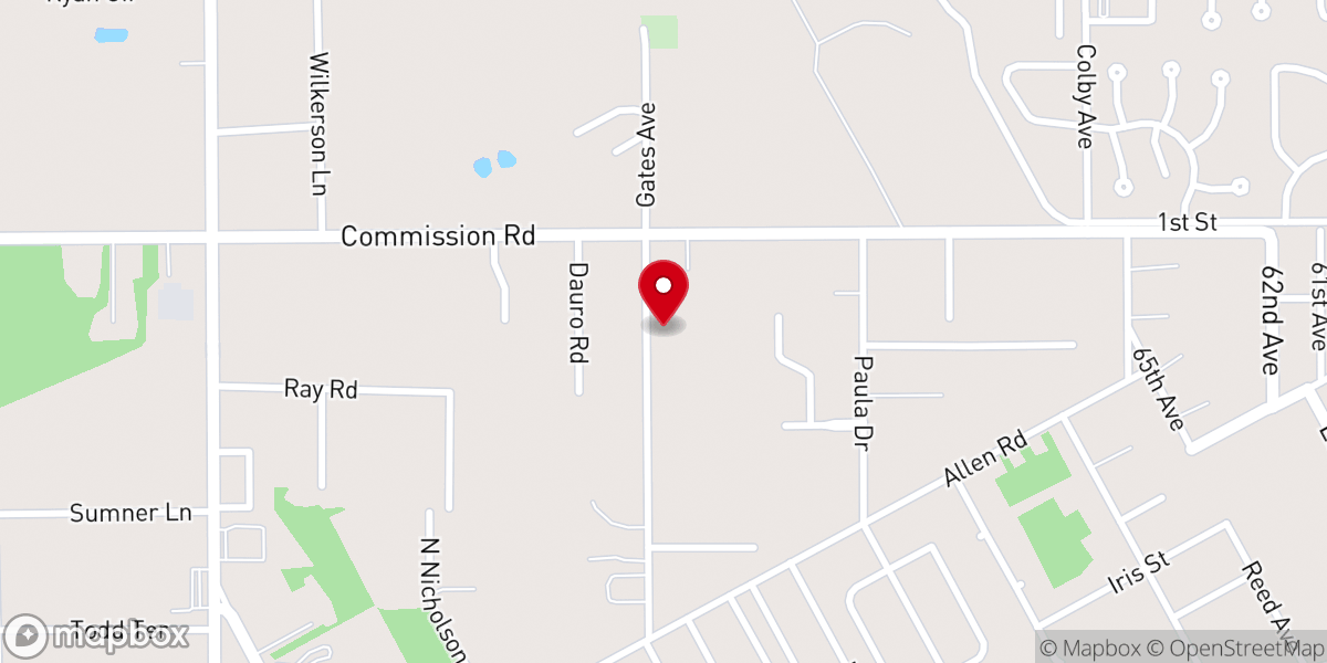 Map showing location of Kingdom Life Church