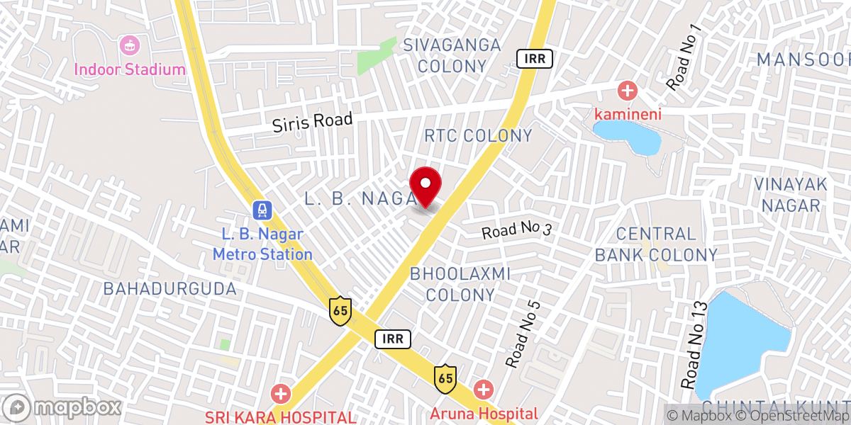 Map showing location of Bethel Christian Sanctuary (NICOG)