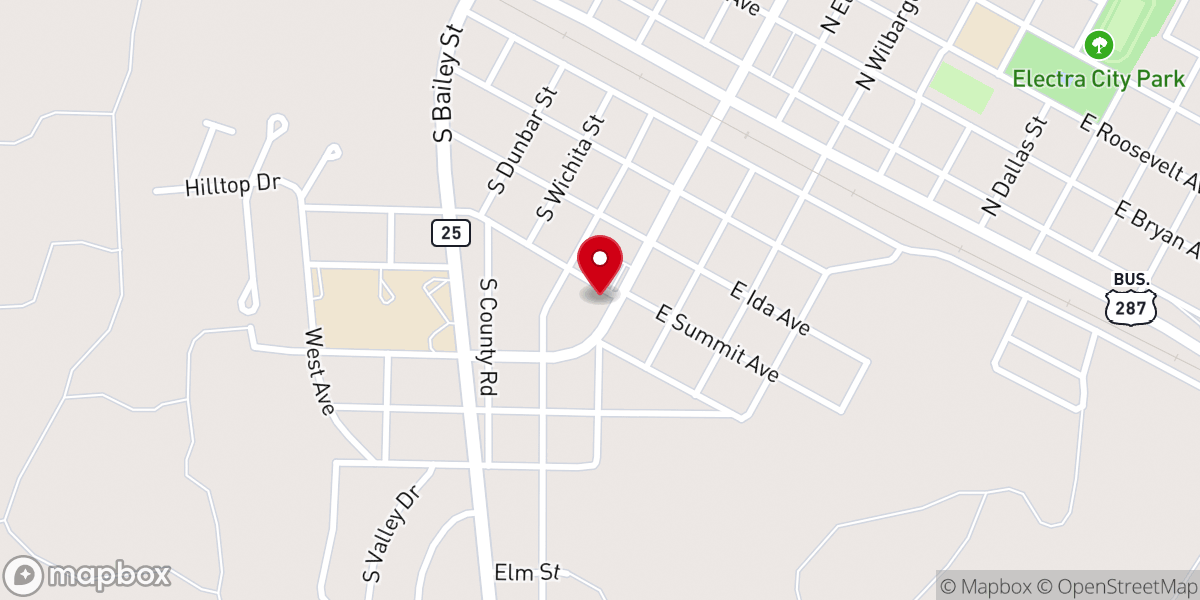 Map showing location of Church of Christ Minister
