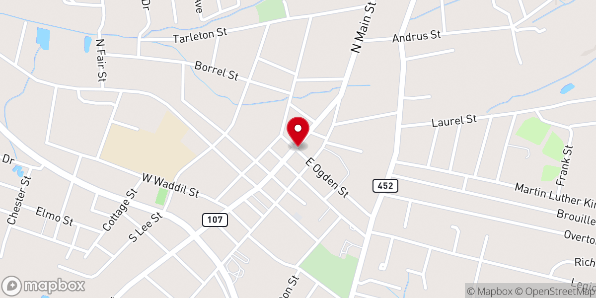 Map showing location of Living Faith Int’l