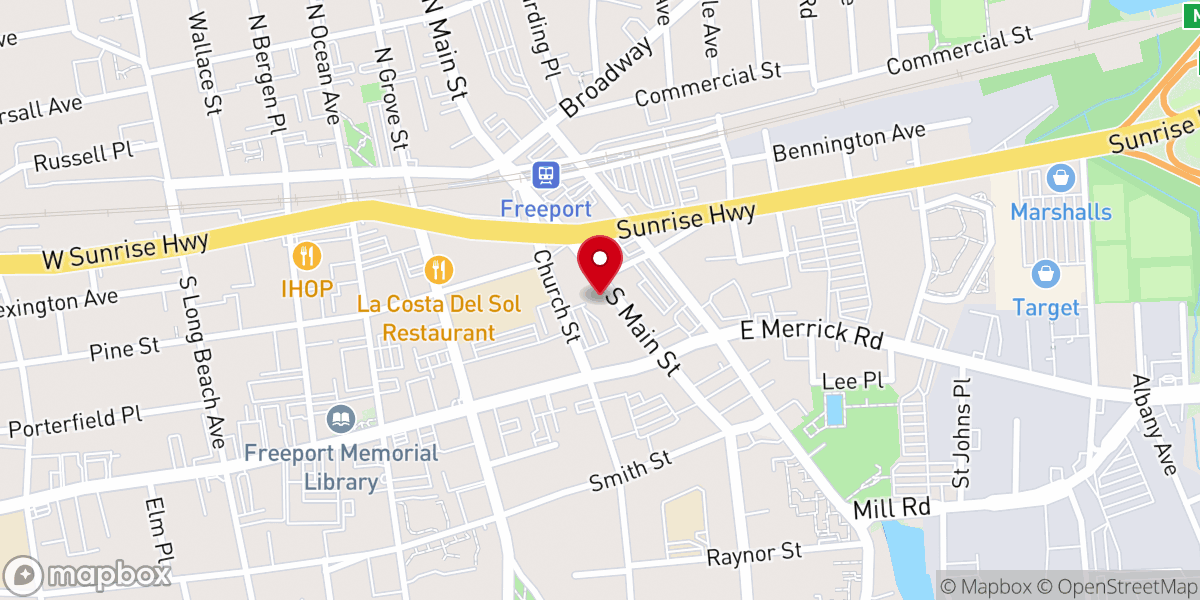 Map showing location of La Iglesia de Jesucristo de los Santos de los Últimos Días